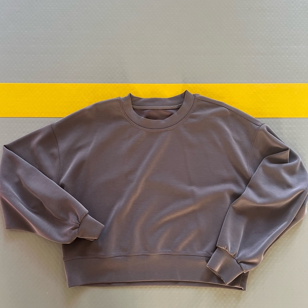 Lululemon Softstreme Perfectly Oversized Cropped Crew